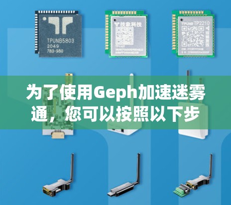 为了使用Geph加速迷雾通，您可以按照以下步骤进行