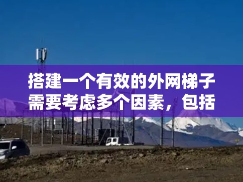 搭建一个有效的外网梯子需要考虑多个因素，包括梯子的设计、长度、安装方法、电源插座的连接和安全性。以下是一步步的指南