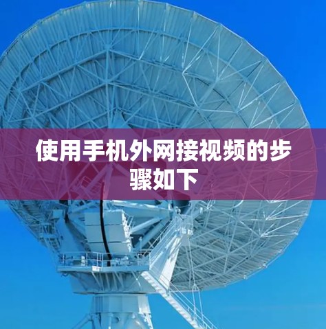 使用手机外网接视频的步骤如下