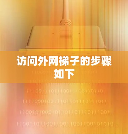 访问外网梯子的步骤如下