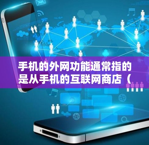 手机的外网功能通常指的是从手机的互联网商店（如苹果或华为）下载应用，这些应用可以帮助用户提升用户体验，如拍照、导航、支付等。以下是外网功能的常见解释