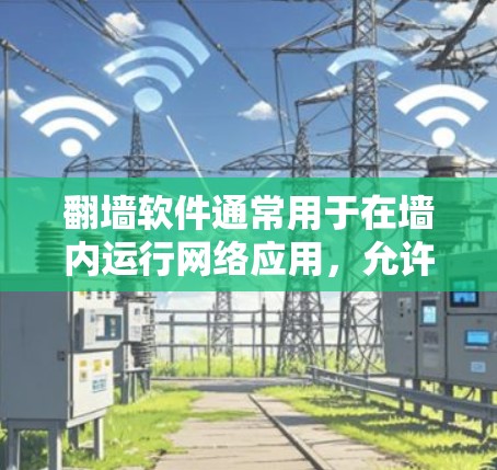 翻墙软件通常用于在墙内运行网络应用，允许用户访问网络设备、应用程序等。以下是一些常见的翻墙软件及其特点