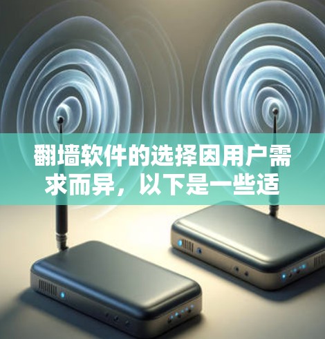翻墙软件的选择因用户需求而异，以下是一些适合不同情况的推荐