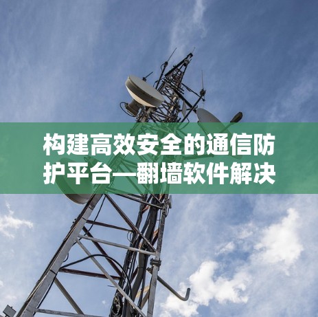 构建高效安全的通信防护平台—翻墙软件解决方案 构建高效安全的通信防护平台—翻墙软件解决方案