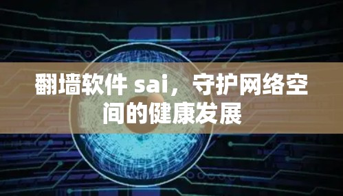 翻墙软件 sai，守护网络空间的健康发展