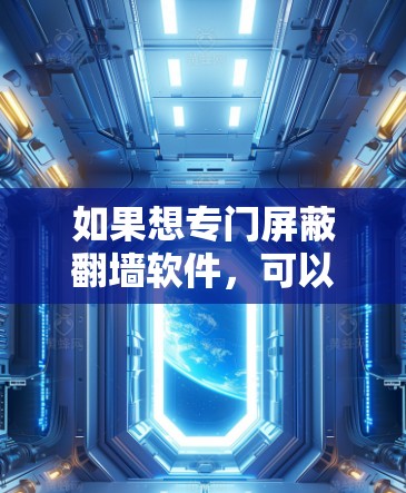 如果想专门屏蔽翻墙软件，可以考虑以下工具
