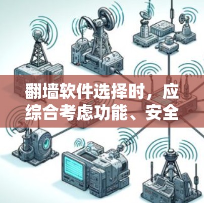 翻墙软件选择时，应综合考虑功能、安全性和易用性等因素。以下是一些推荐的翻墙软件，它们在多个方面表现良好