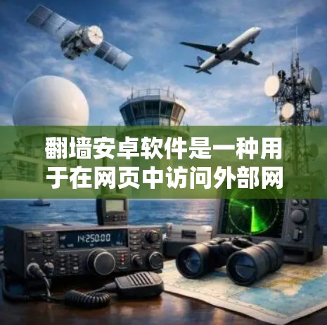 翻墙安卓软件是一种用于在网页中访问外部网站或远程操作服务器的软件应用。这些软件通常基于第三方或自建的翻墙机制，允许用户在网页中进行翻墙操作。以下是一些常见的翻墙软件类型及其特点