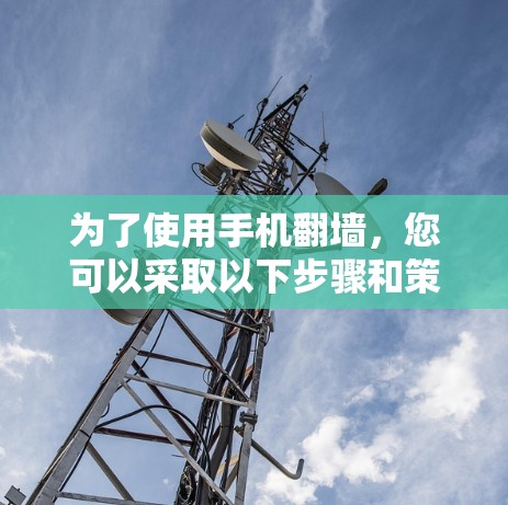 为了使用手机翻墙，您可以采取以下步骤和策略