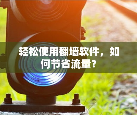 轻松使用翻墙软件，如何节省流量？