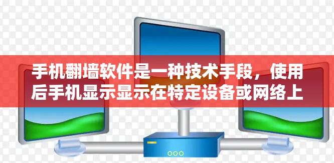 手机翻墙软件是一种技术手段，使用后手机显示显示在特定设备或网络上的位置，通常用于保护隐私或在特定区域显示屏幕内容。以下是对翻墙软件的详细介绍