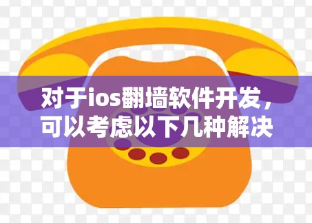 对于ios翻墙软件开发，可以考虑以下几种解决方案，它们结合了iOS设备的特点和翻墙的需求