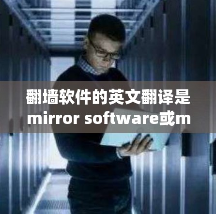 翻墙软件的英文翻译是mirror software或mirroring software，具体取决于上下文。以下是两种常见的翻译