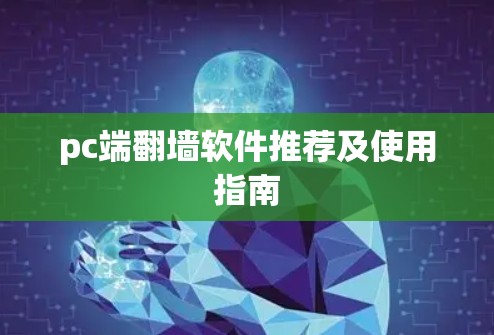 pc端翻墙软件推荐及使用指南