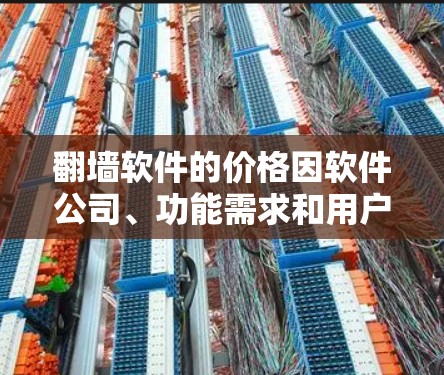 翻墙软件的价格因软件公司、功能需求和用户需求而异，以下是一些常见的价格范围和推荐