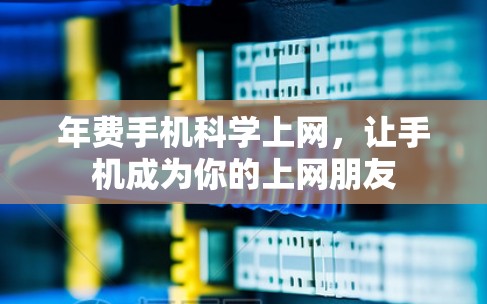 年费手机科学上网，让手机成为你的上网朋友
