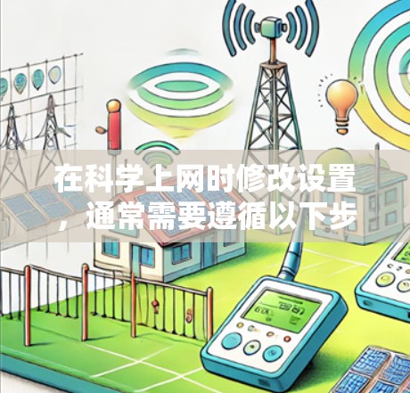 在科学上网时修改设置，通常需要遵循以下步骤