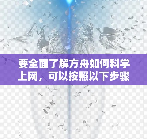要全面了解方舟如何科学上网，可以按照以下步骤进行